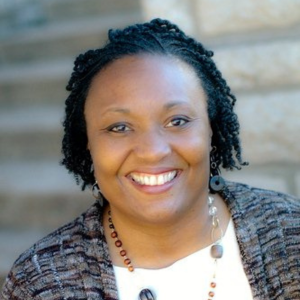 Woman smiling at camera