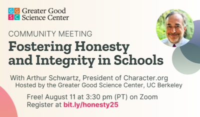 Fostering Honesty and Integrity in Schools flyer