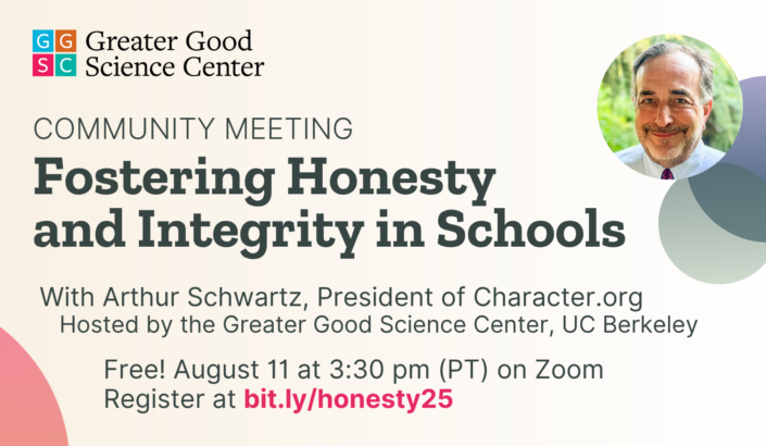 Fostering Honesty and Integrity in Schools flyer