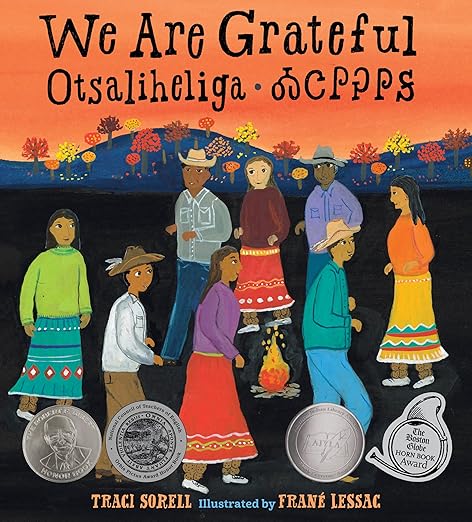 Book cover for "We Are Grateful: Otsaliheliga"